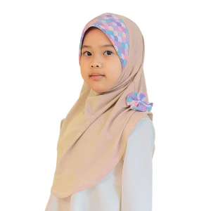 Tudung Mermaid (Nude)