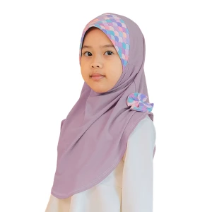 Tudung Mermaid (Purple)
